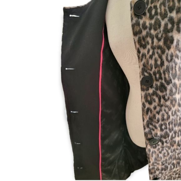 *NWT* KATE SPADE Stunning Brushed Brown Leopard Sugarcoat Cocoon Style Topper - Picture 12 of 16